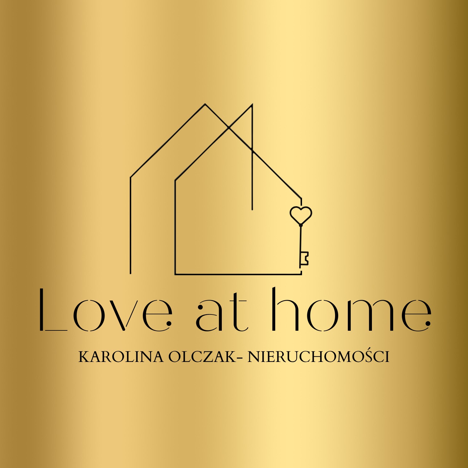 Logo Love at home Karolina Olczak