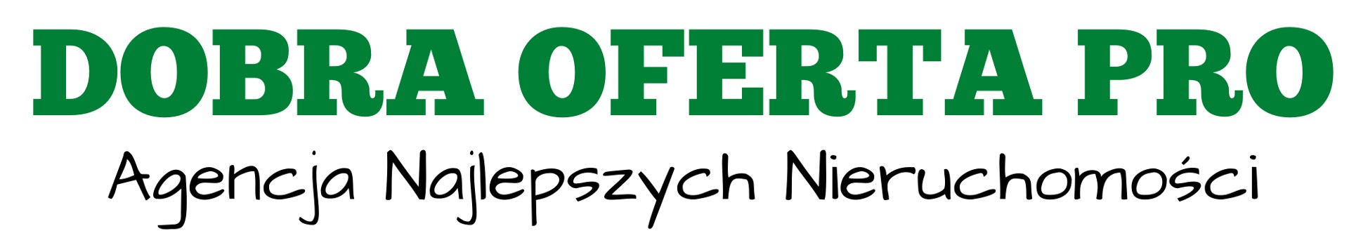 Logo Dobra Oferta Pro Agencja Najlepszych Nieruchomości