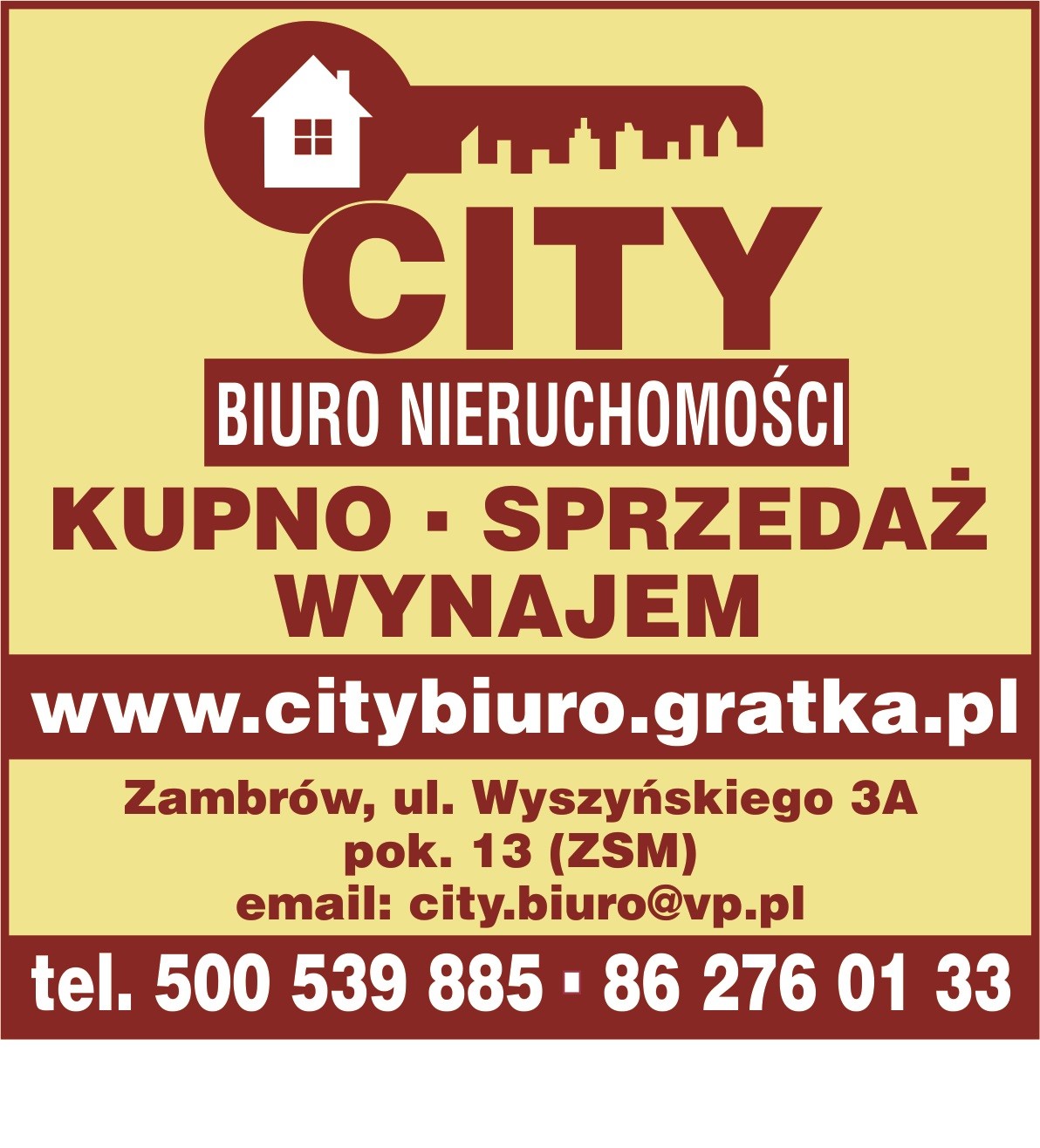 Logo City-Biuro Nieruchomości