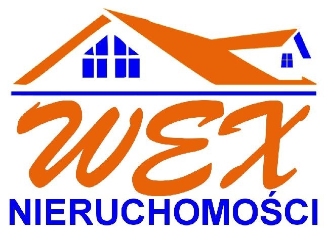 Logo "WEX" NIERUCHOMOŚCI WIESŁAWA KLIMKOWSKA