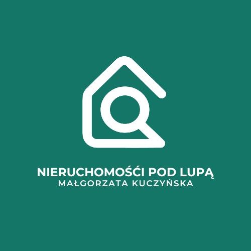 Logo Nieruchomości pod lupą Małgorzata Kuczyńska