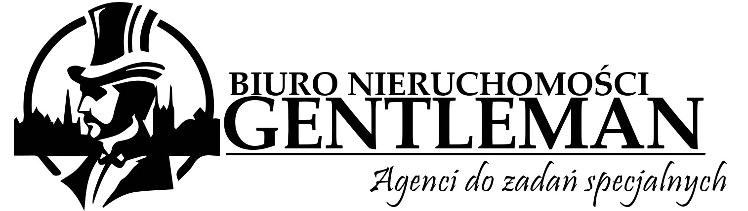 Logo "Biuro Nieruchomości GENTLEMAN" Piotr Poliński