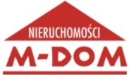 Logo M-DOM NIERUCHOMOŚCI