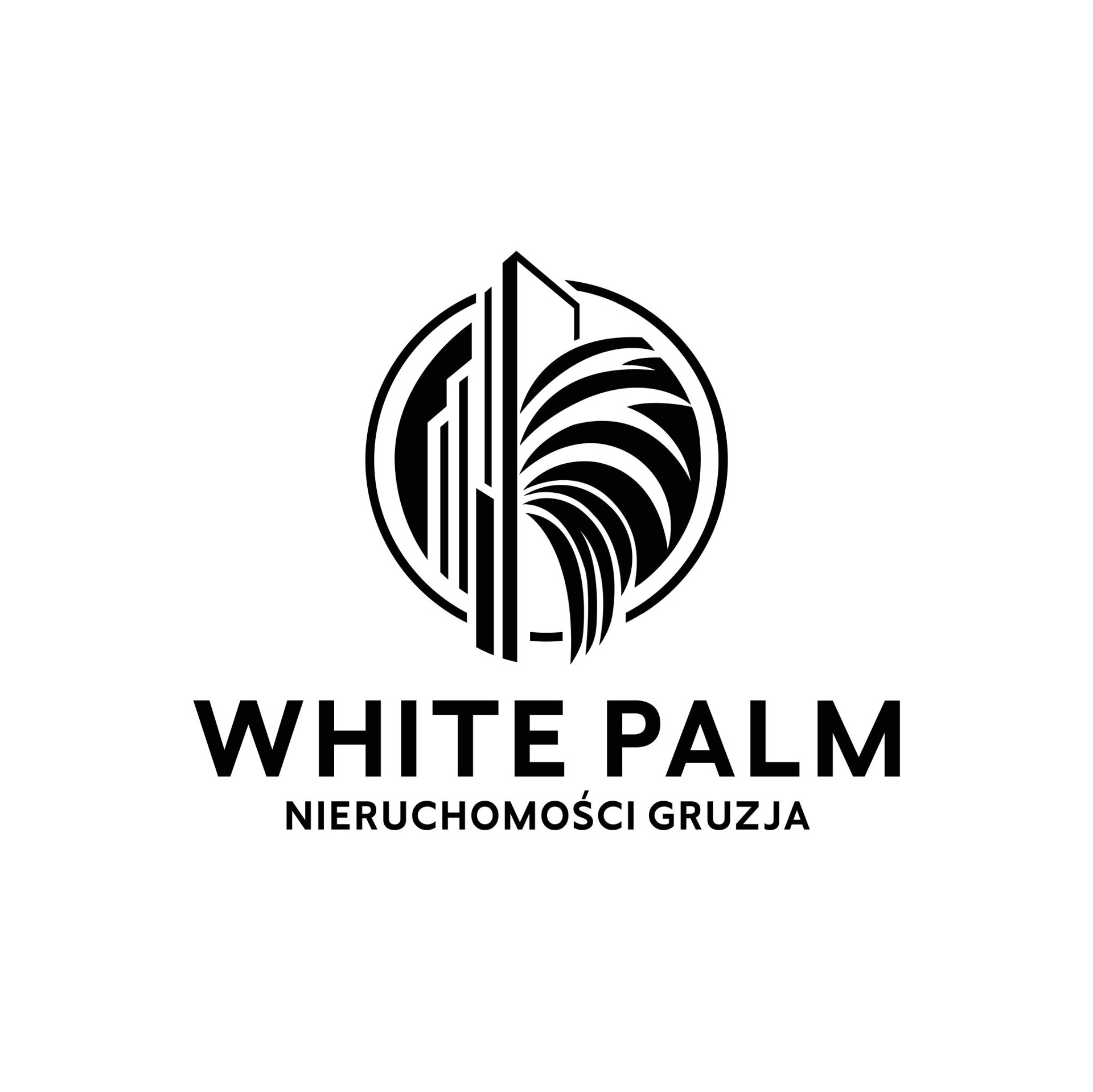 Logo White Palm Nieruchomości Gruzja