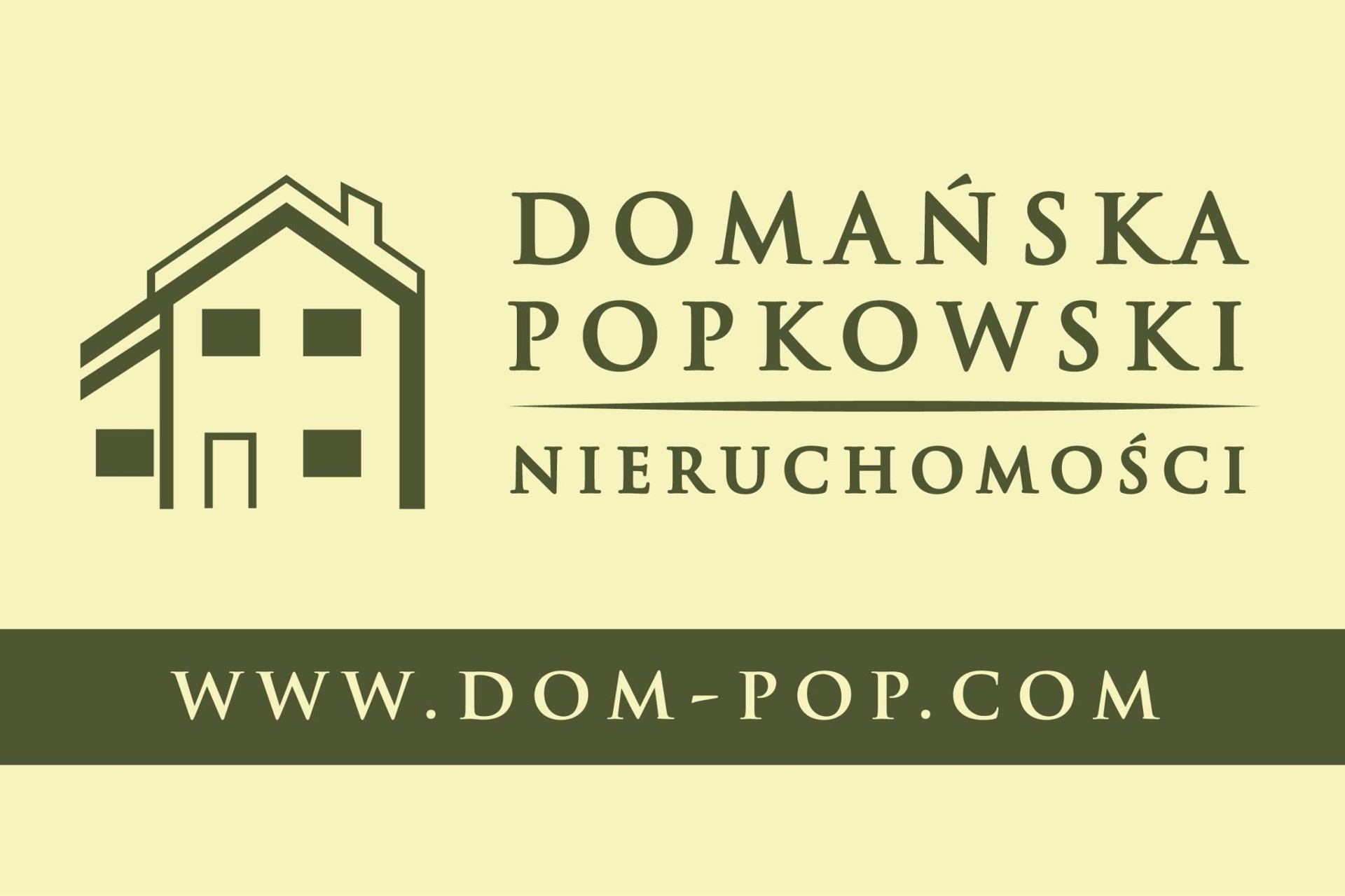 Logo Domańska & Popkowski Nieruchomości s.c.