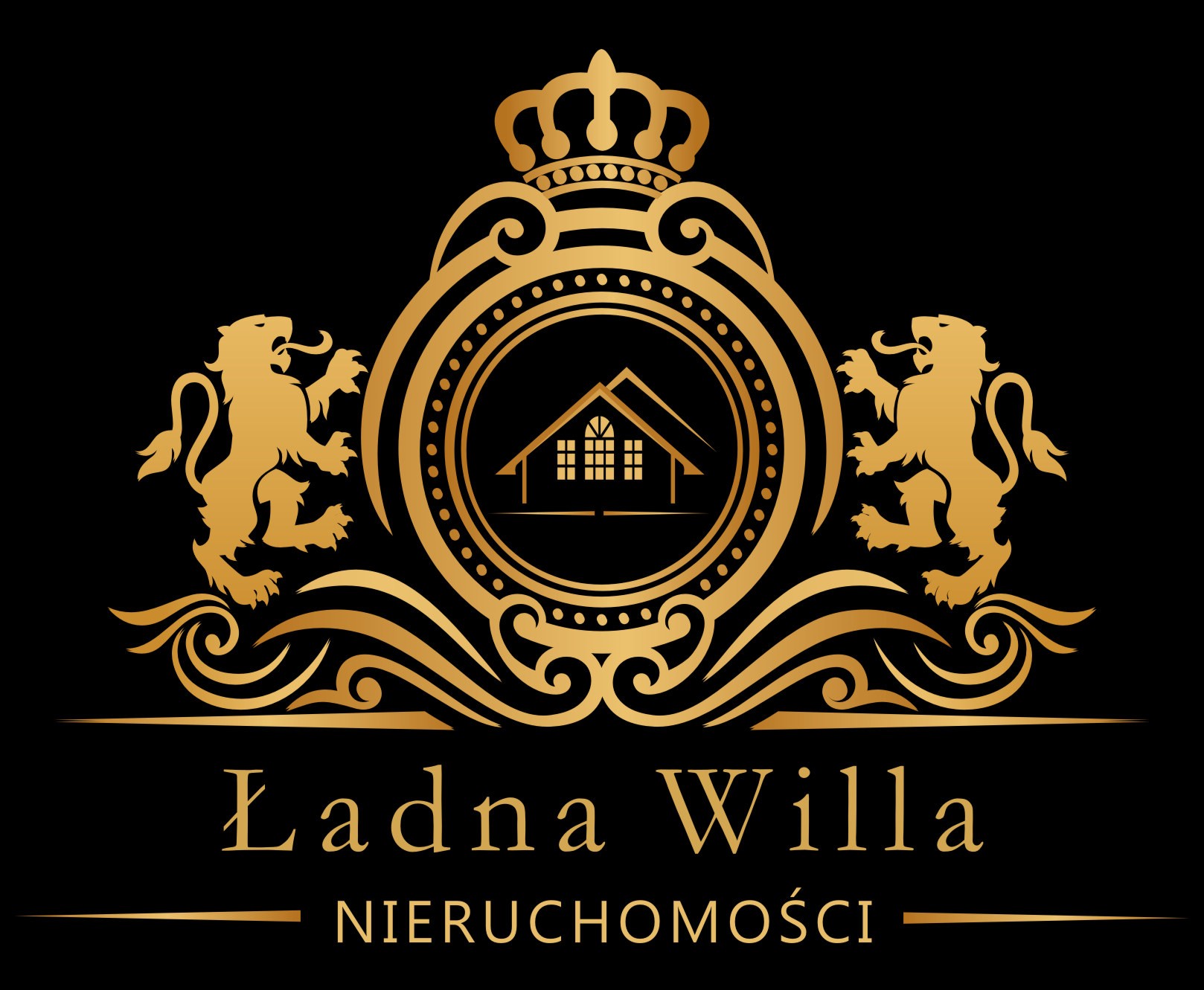 Logo ŁADNA WILLA Nieruchomości Edyta Frymel