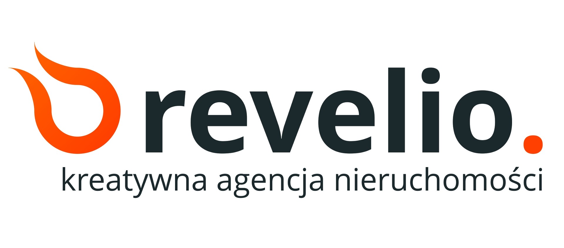 Logo Revelio. kreatywna agencja nieruchomości