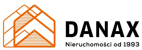 Logo DANAX Nieruchomości od 1993