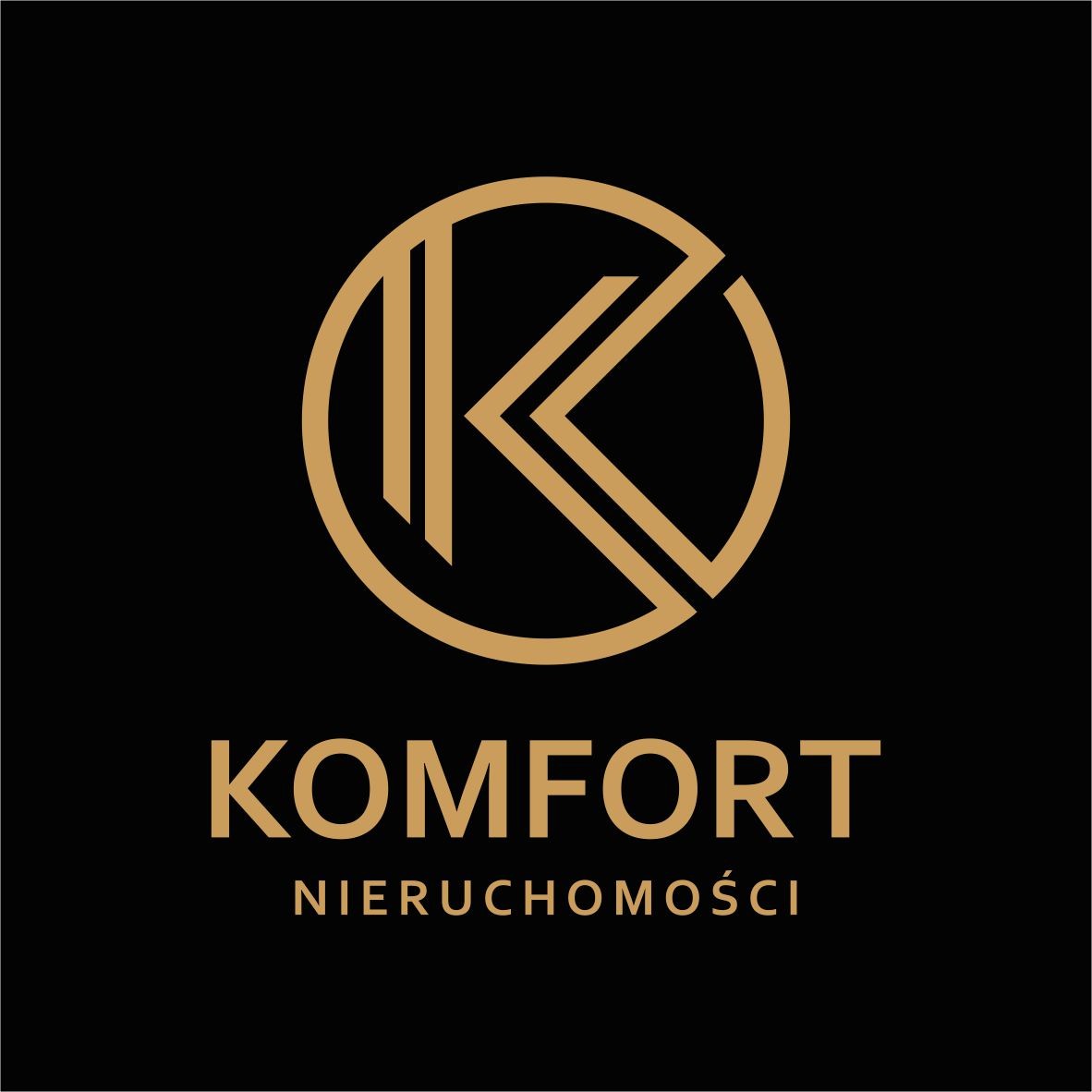 Logo KOMFORT.NIERUCHOMOSCI.PL  ŁUKASZ CHUDZIŃSKI