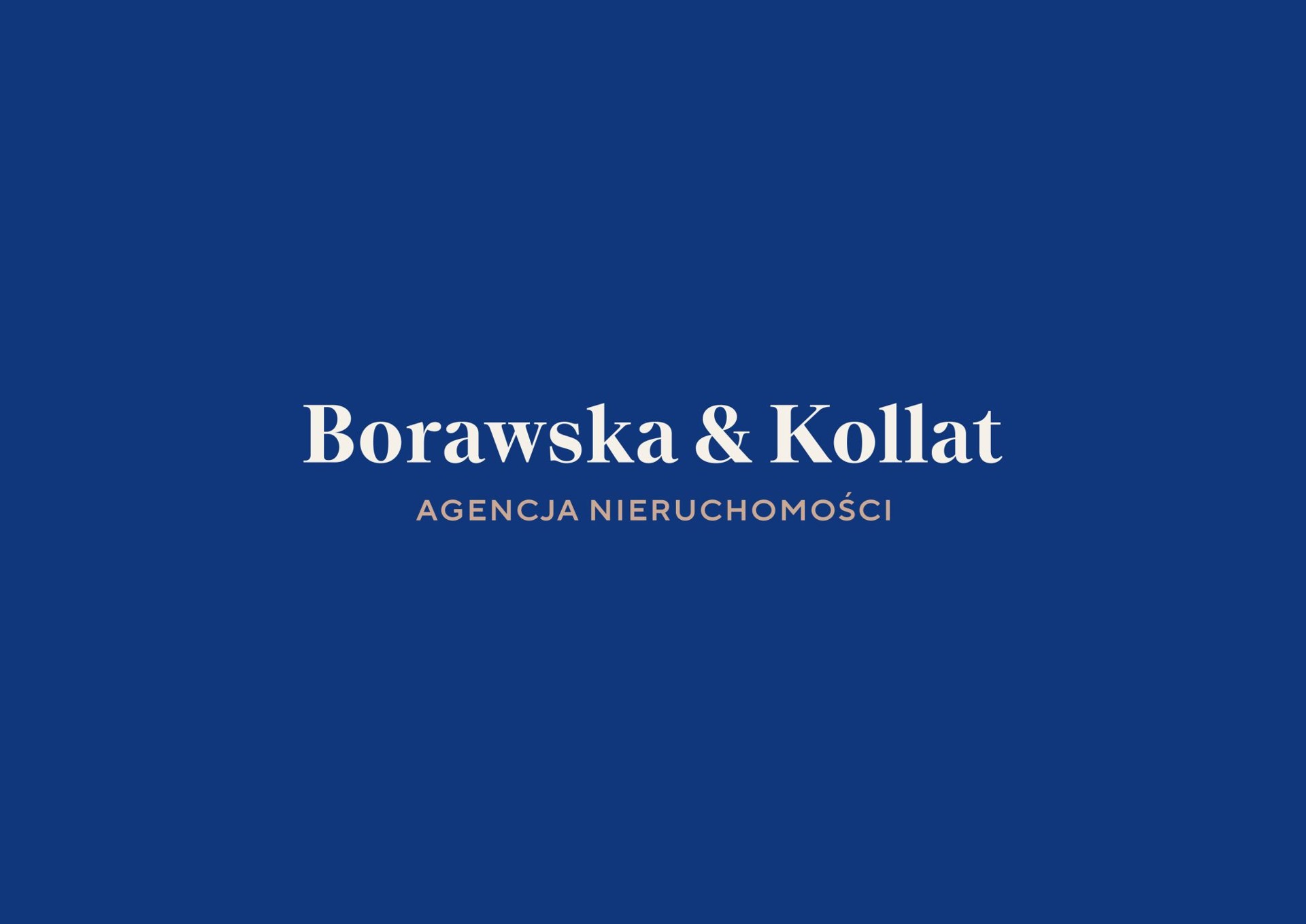 Logo Borawska & Kollat Agencja Nieruchomości