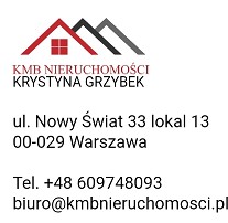 Logo KMB NIERUCHOMOŚCI KRYSTYNA GRZYBEK