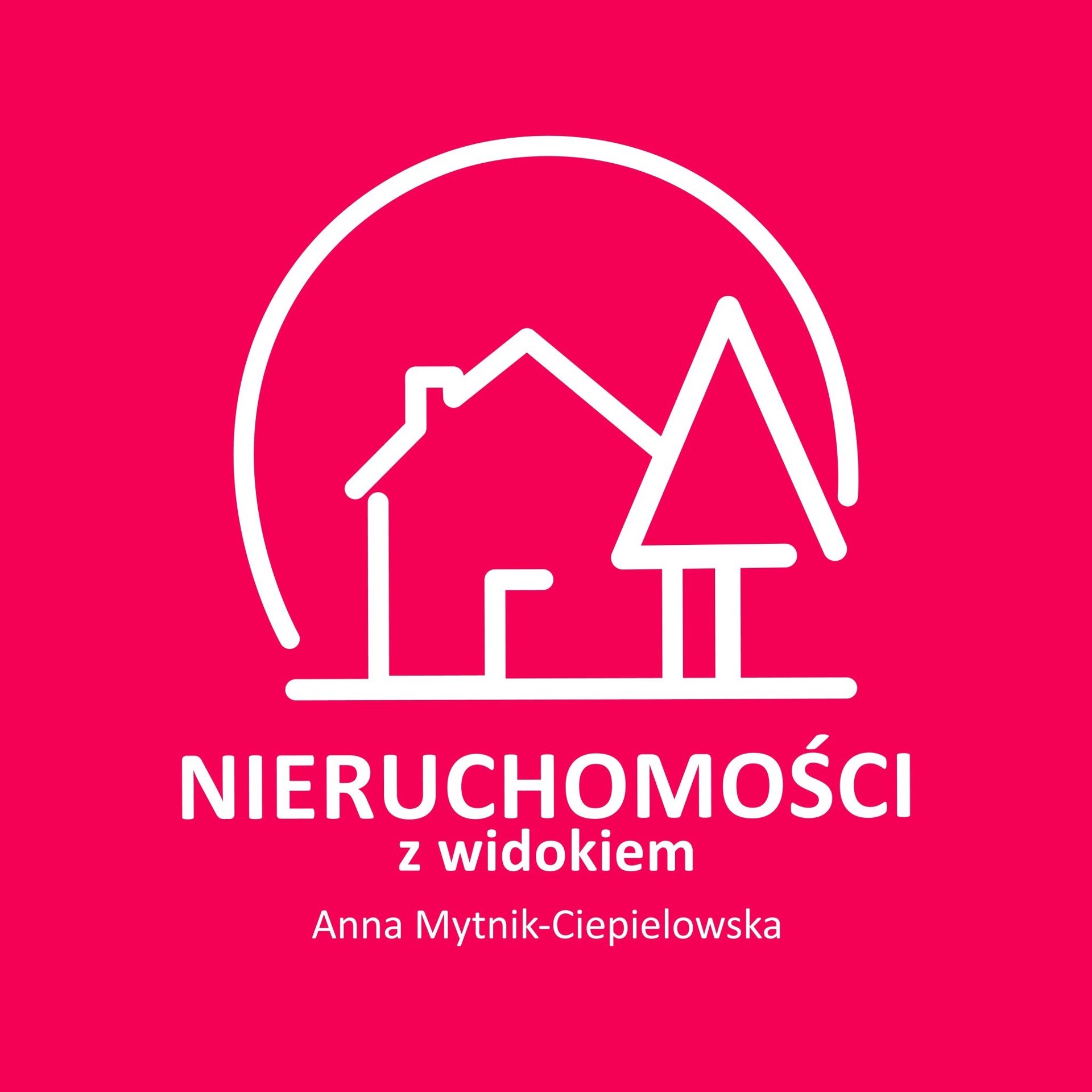 Logo NIERUCHOMOŚCI Z WIDOKIEM Anna Mytnik-Ciepielowska