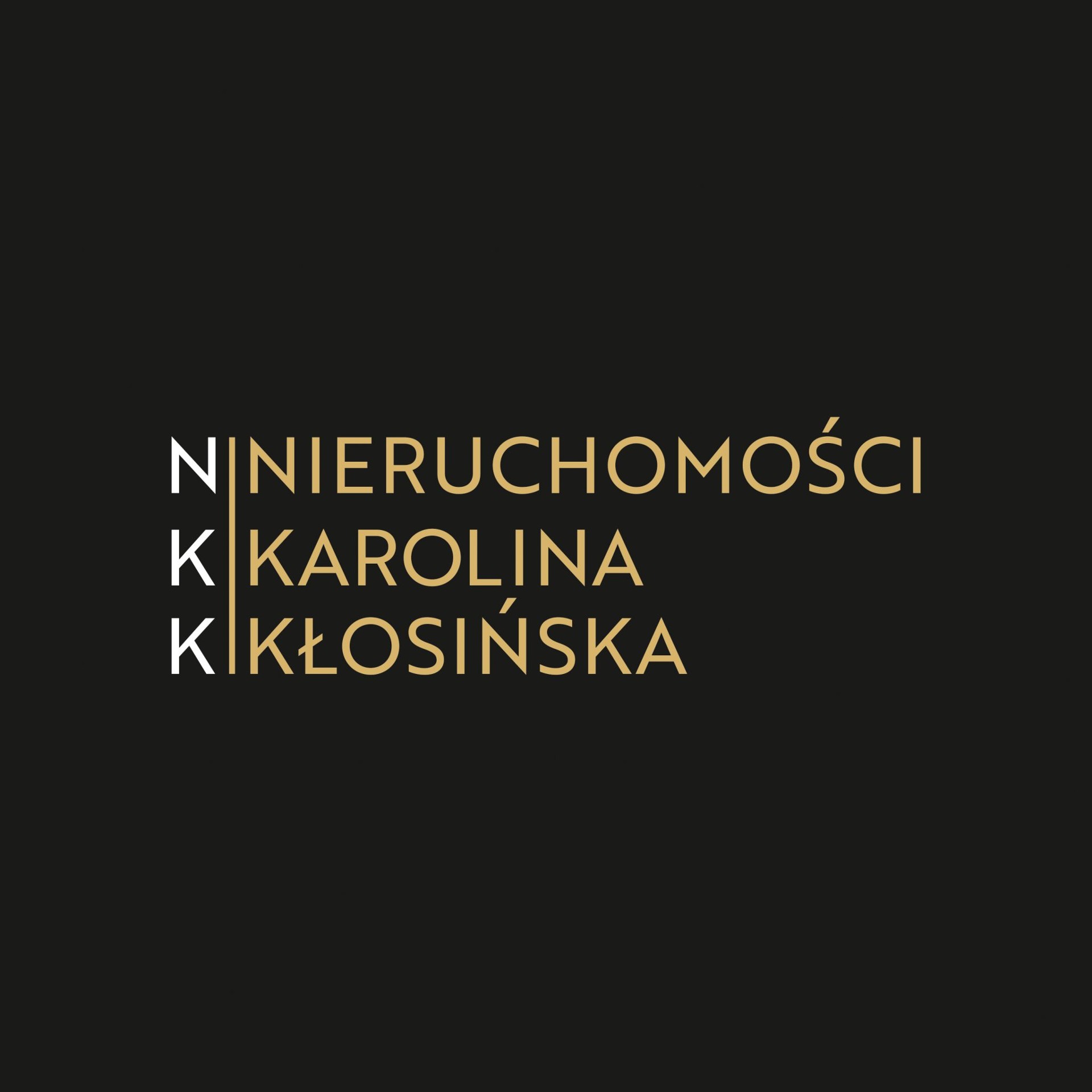 Logo NIERUCHOMOŚCI KAROLINA KŁOSIŃSKA